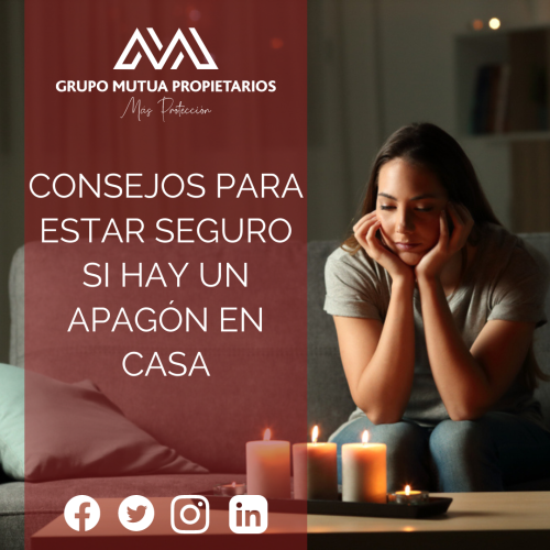 Consejos para estar seguro si hay un apagón en casa