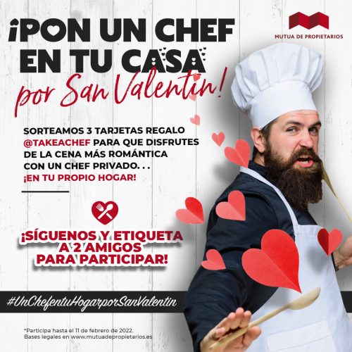 #UnChefentuHogarporSanValentin